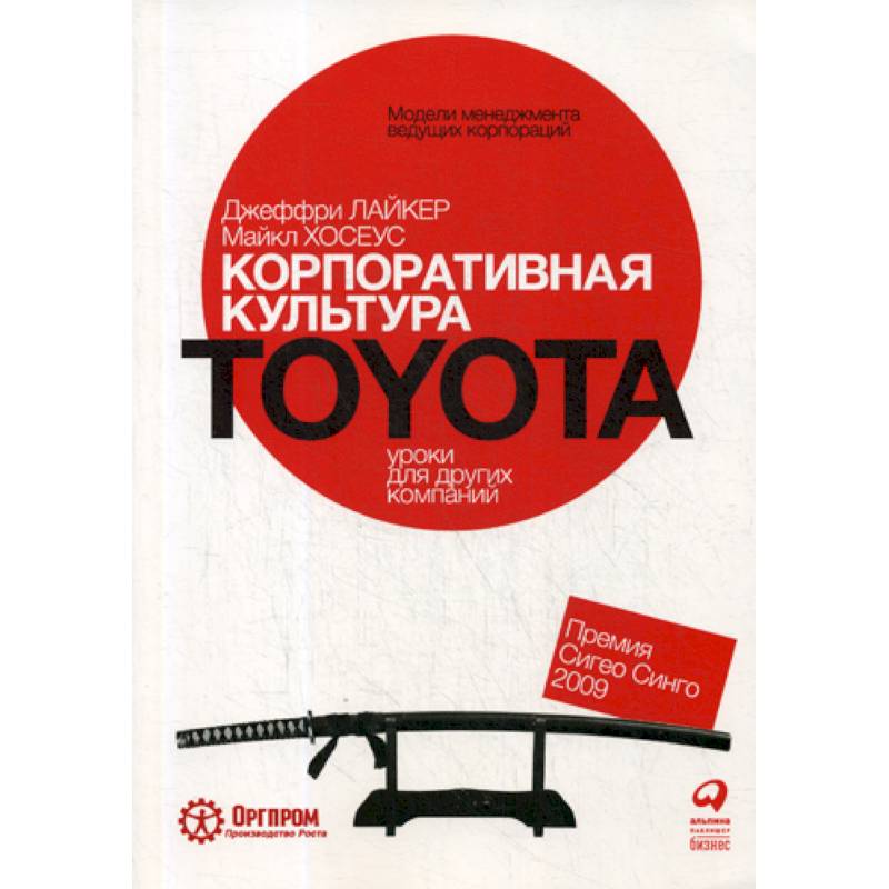 Корпоративная культура тойота презентация