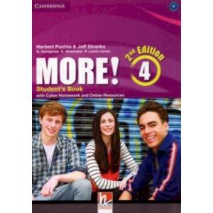 More! 2Ed 4 SB +Cyber Homework + Online Res