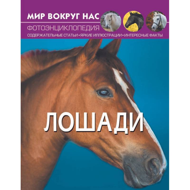 Мир вокруг нас. Лошади. Фотоэнциклопедия