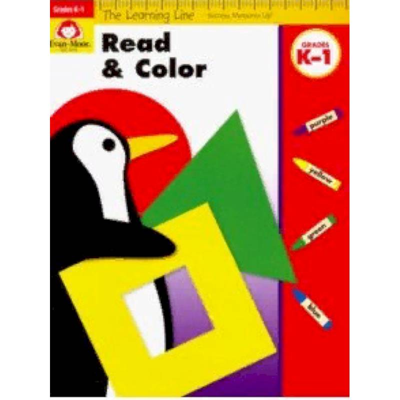 The Learning Line Workbook. Read and Color, Grades K-1 The Learning Line Workbook. Read and Color, Grades K-1