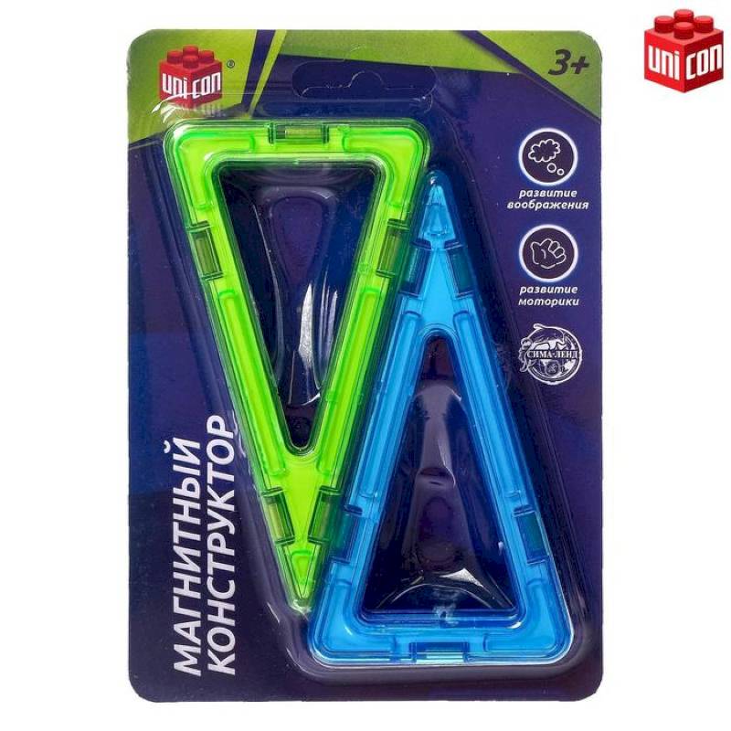 Конструктор магнитный Magical Magnet, 4 детали Конструктор магнитный Magical Magnet, 4 детали