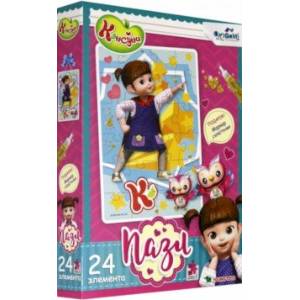 Консуни. Пазл-24. Супергерой + глиттерный маркер (05145)