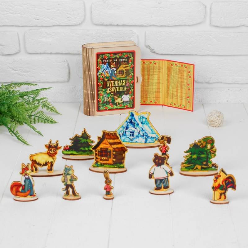 Театр на столе 'Лубяная избушка' Театр на столе 'Лубяная избушка'