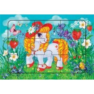 Развивающая рамка 'Лошадка-Златогривка'