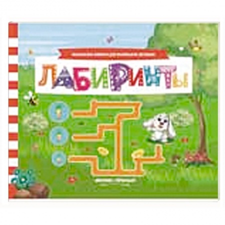 Знакомство с миром, развитие малыша, книга Лабиринты: книжка с заданиями купить по скидке