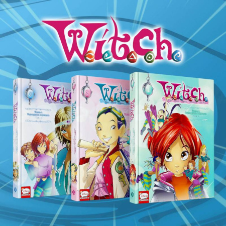 Комиксы. Манга, книга Комплект из 3-х книг: W.I.T.C.H. Двенадцать порталов купить по скидке
