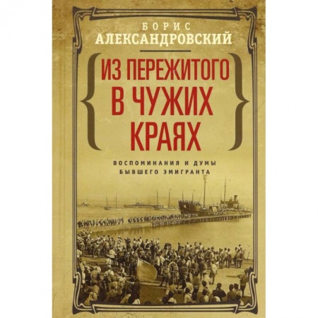 Эссе, письма, очерки, книга Из пережитого в чужих краях. Воспоминания и думы купить по скидке