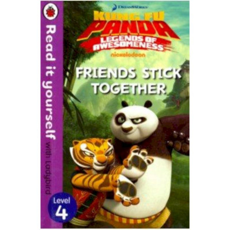 Литература на иностранном языке для детей, книга Kung Fu Panda: Friends Stick Together купить по скидке