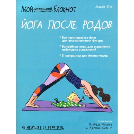 Аэробика. Фитнес. Шейпинг, книга Мой маленький блокнот. Йога после родов купить по скидке