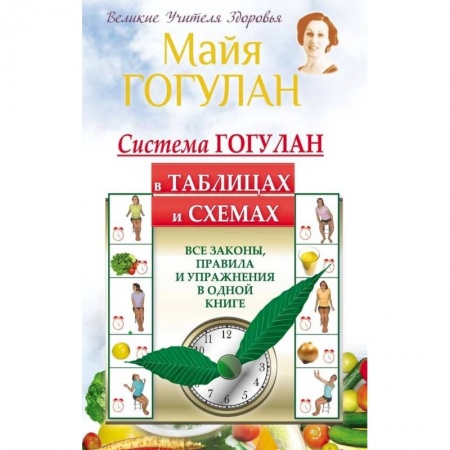 Медицинские энциклопедии и справочники, книга Система Гогулан в таблицах и схемах. Все законы,правила и упражнения в одной книге купить по скидке