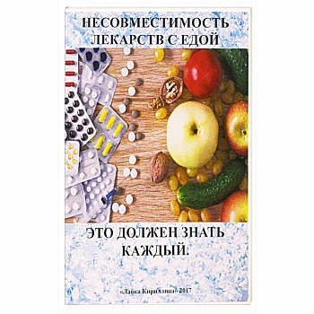 Несовместимость лекарств с едой