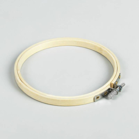 Пяльцы для вышивания деревянные, d=12,5 см