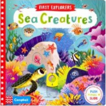 Литература на иностранном языке для детей, книга Sea Creatures (board book) купить по скидке