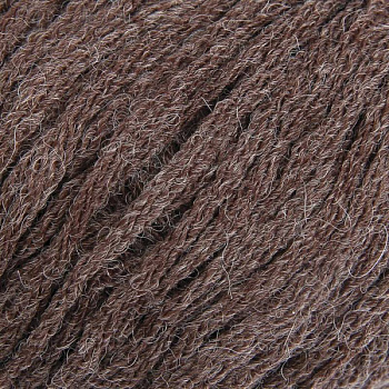 Альпака шикарная. Цвет 251-Коричневый. 10х50 г