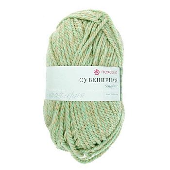 Сувенирная. Цвет 772-Салатовый меланж. 5x200 г